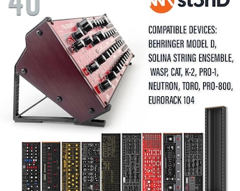STAND for BEHRINGER BEHRINGER Eurorack Case Format Instruments And Synths - 40 Degrees