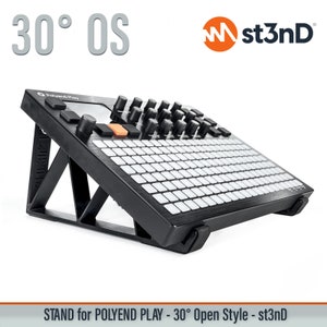 SOPORTE para POLYEND PLAY - 30 grados - Estilo abierto - Impreso en 3D - st3nD