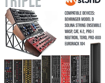 2-tier Rack Stand for Behringer Synthesizers: Neutron, Model D, K