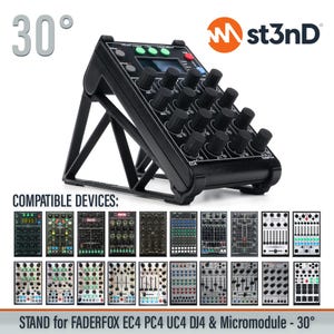 STAND for FADERFOX MICROMODUL Ec4 / Pc4 / Uc4 / Dj4 / Sc4 - 30 Degrees