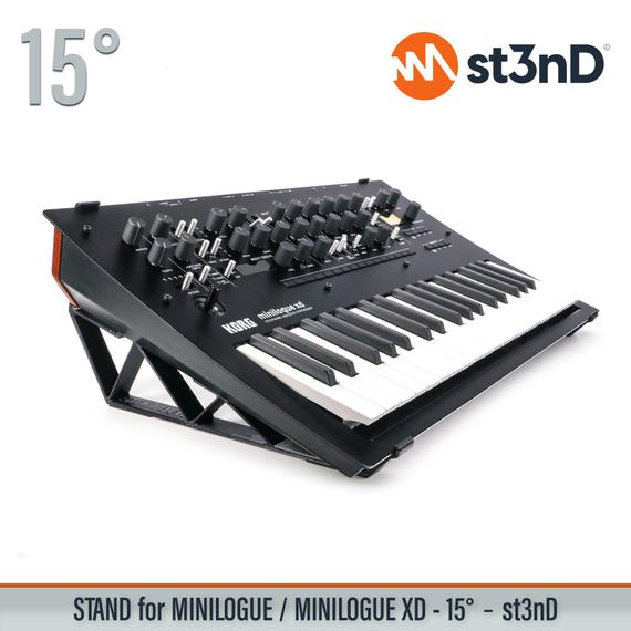 STAND for KORG MINILOGUE / Minilogue Xd - 15 Degrees - Etsy