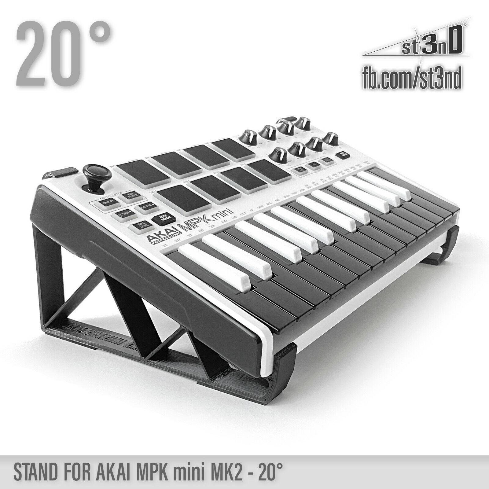 20 degrees STAND FOR AKAI Mpk Mini Mk2 3d printed 100% - Etsy 日本