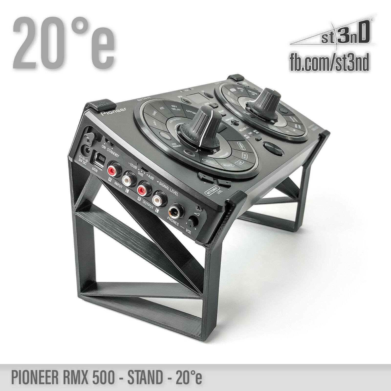 STAND for Pioneer Dj RMX-500 - 20 Degrees - Elevated - 3D