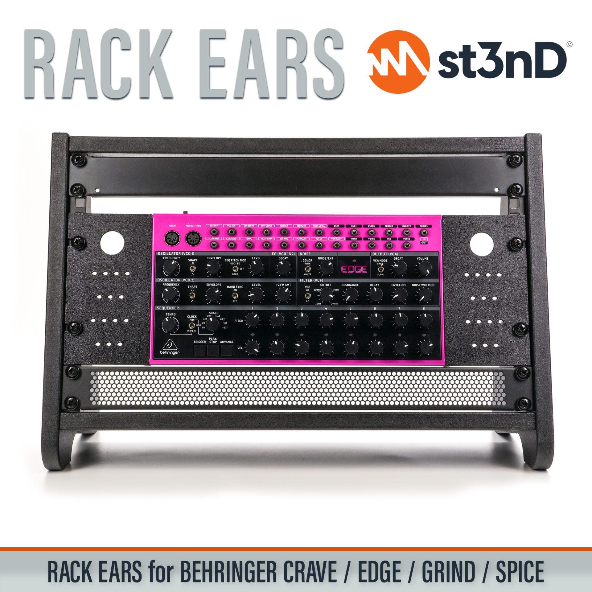 【美品】ベリンガー（BEHRINGER） CRAVE BEHRINGER Crave / Edge / Grind / Spice用ラックイヤー（パッチ