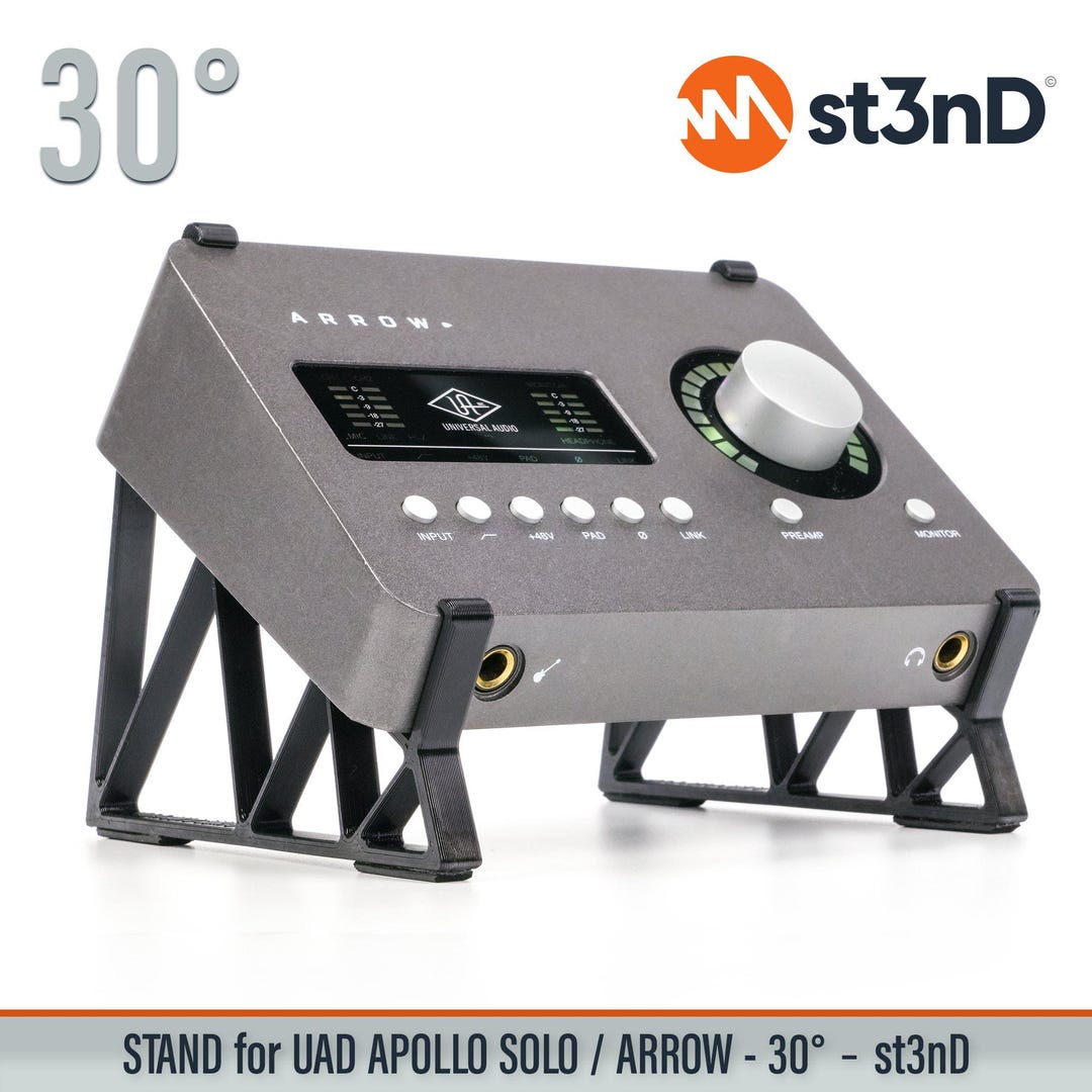 STAND for UAD Apollo Solo / Arrow - 30 Degrees - Etsy