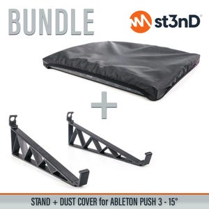 STAND + DUST COVER for Ableton Push 3 - 15 Degrees | Bundle Offer
