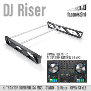 DJ RISER STAND for Ni Traktor Kontrol S4 Mk3