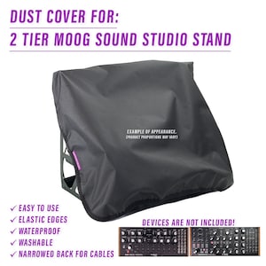 DUST COVER for 2 TIER Moog Sound Studio Stand