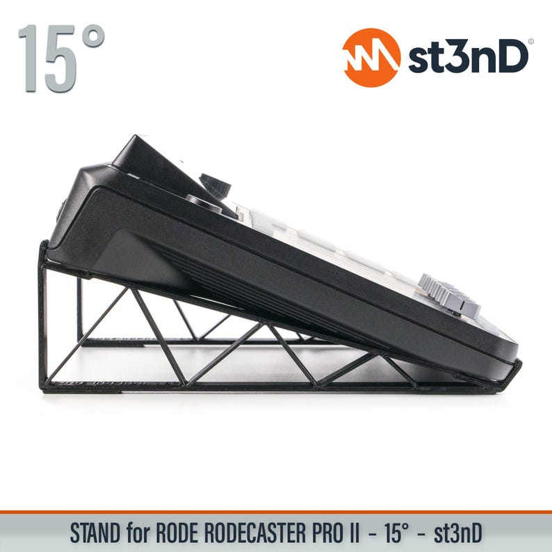 Rodecaster Pro Stand Riser STAND for RODE RODECASTER Pro 2 - 15 Degrees - Etsy