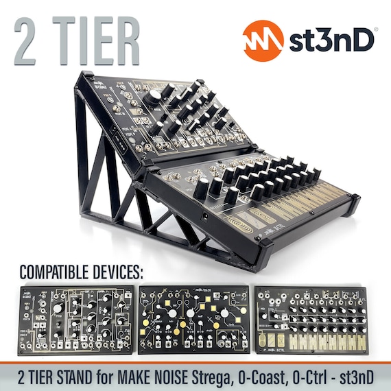 2 TIER STAND for Make Noise 0-coast / 0-ctrl / Strega - 20