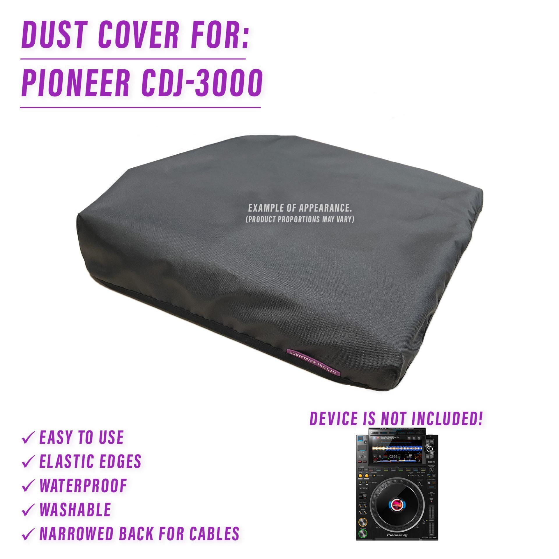 Pioneer DJ CDJ-3000 ダストカバー2個セット CDJ-3000 cover - Decksaver