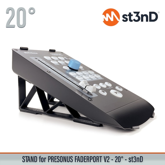 STAND for PRESONUS FADERPORT V2 - 20 Degrees - St3nd - 3d Printed