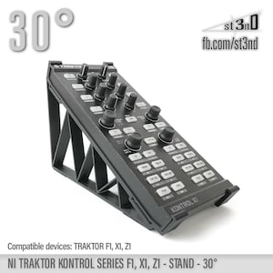 STAND for NI Traktor KONTROL F1 / X1 / Z1 - 30 Degrees - 3d Printed - 100% Buyer Satisfaction - st3nD