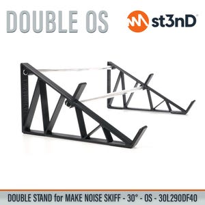 DOUBLE STAND for MAKE Noise Skiff - 30 Degrees - Open Style - 30l290df40