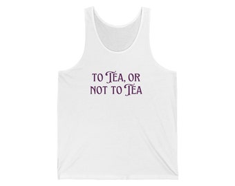 Camiseta sin mangas To Tea or Not to Tea