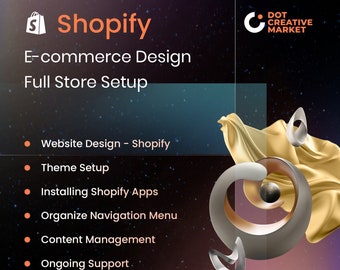 Shopify E-commerce Design - Full Store Setup
