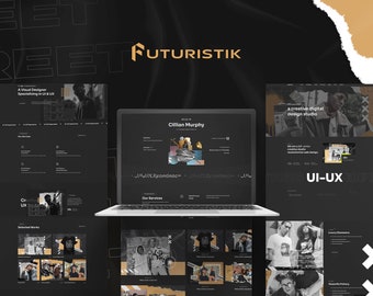 Dark Black Futuristic - Luxury Fashion Shopify Theme Template
