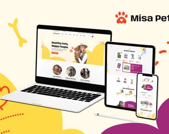 Misa Pets - Pets Store Shopify Website Template