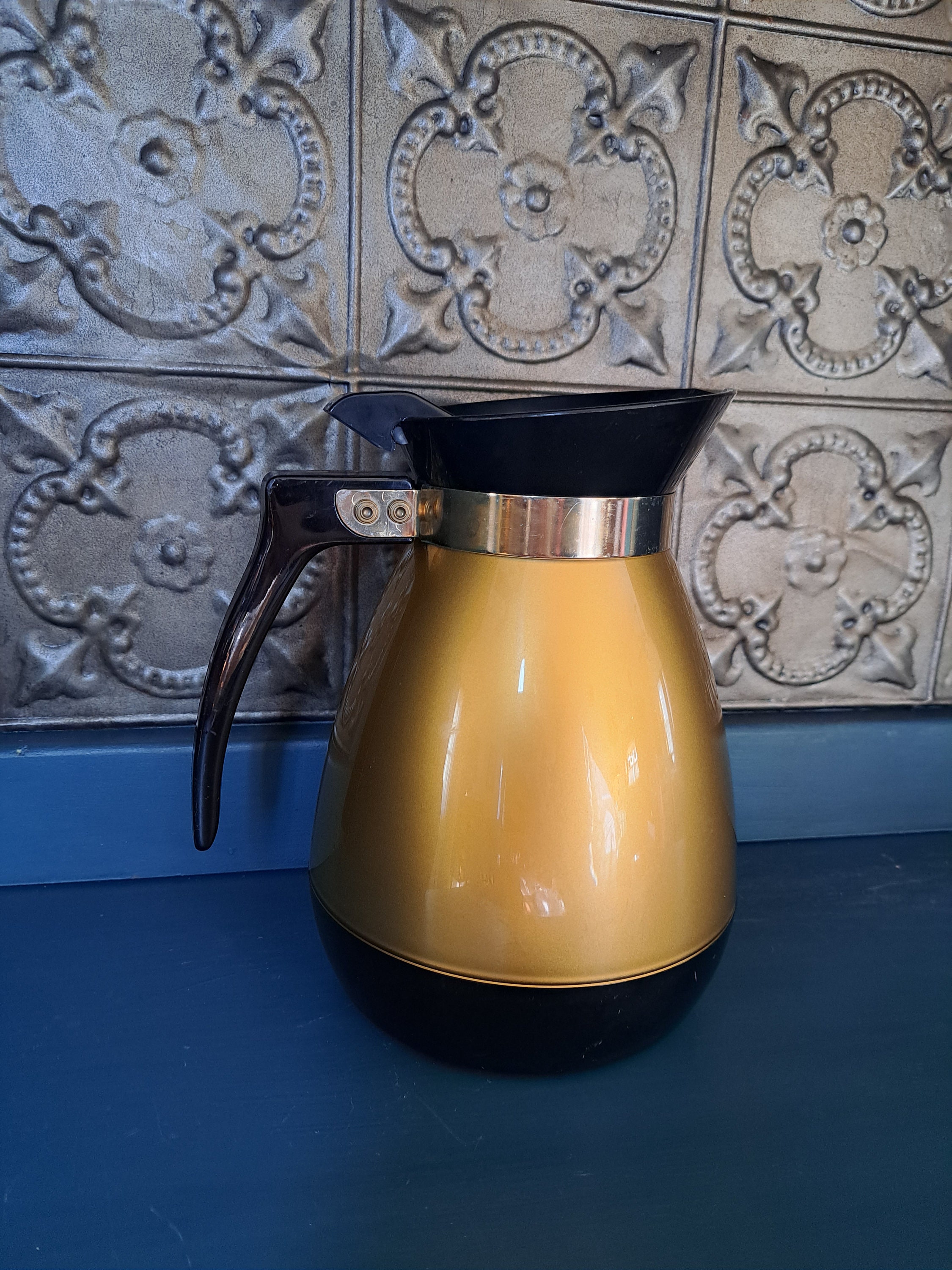 Coffee Carafe Vintage Kitchen Decor West Bend Thermo Serv Etsy