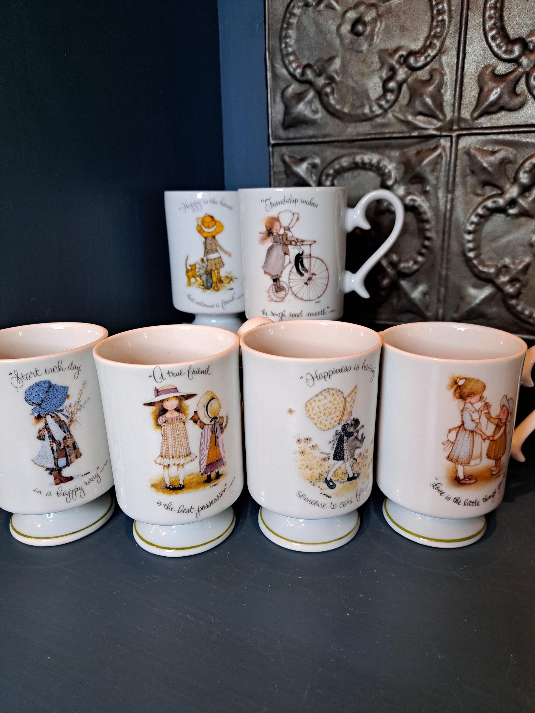 偉大な Mug Hobbie Holly Choice, Etsy - Available Six その他