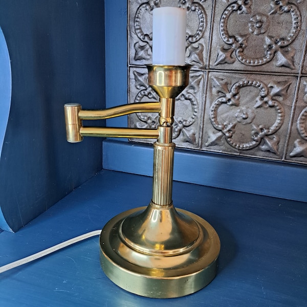 Solid Brass Lamp Etsy
