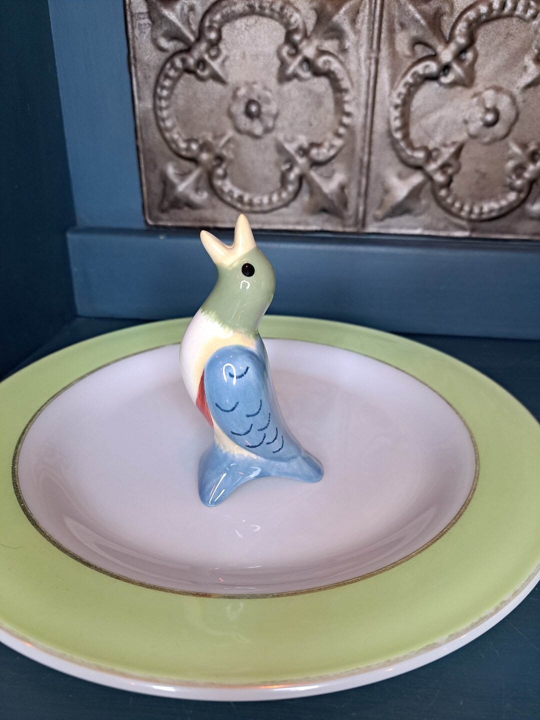 Pie Bird Beautiful Perfect Condition Blue Bird Pie Bird Etsy