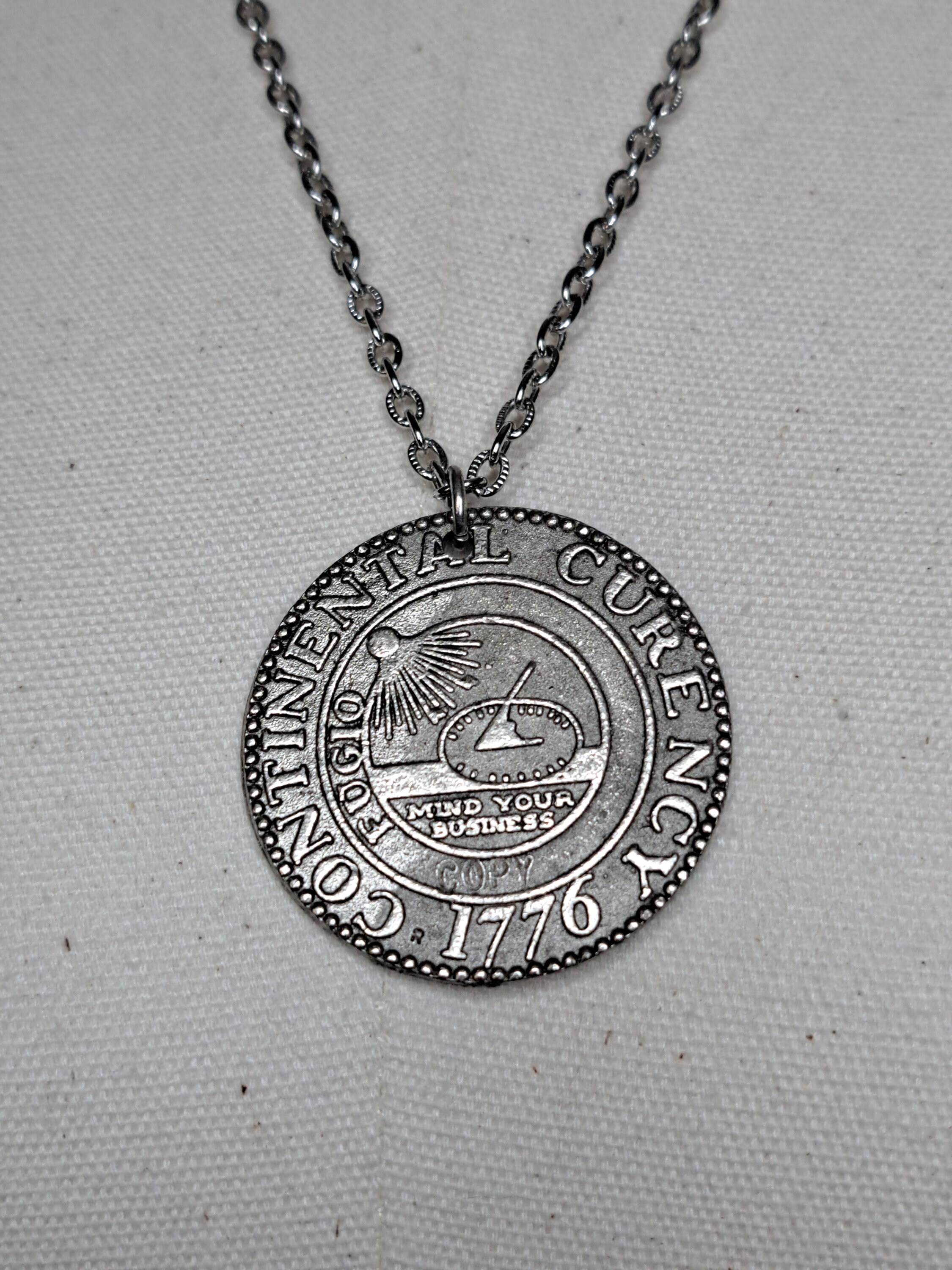 1776 2024 coin necklace