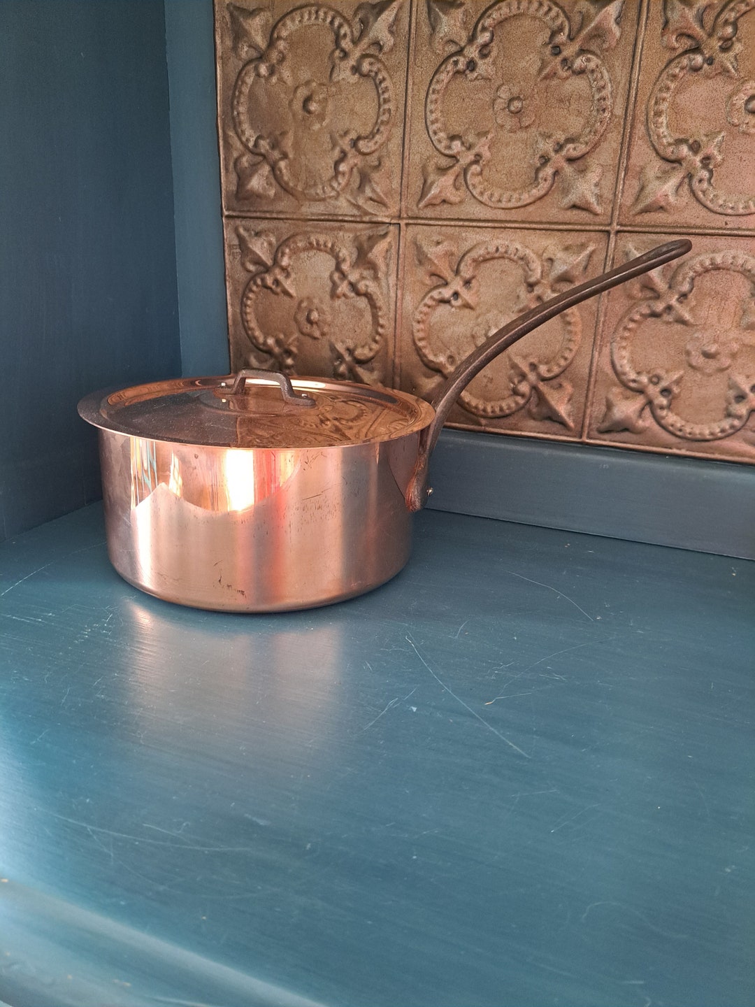 Pan Price Baumalu Sauce Maker, Solid Copper, 11cm: Saucepans Tomatoes Sauce Strainer Pan Price Baumalu Sauce Maker, Solid Copper, 11cm: Saucepans Tomatoes Sauce Strainer
