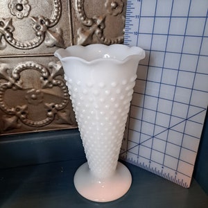 Vase, Milk Glass Vase, Beautiful White Milk Glass, Choice, Cottage Style, BoHo Decor, Vintage Decor, Vintage Wedding, Beautiful Classic 1. 9in