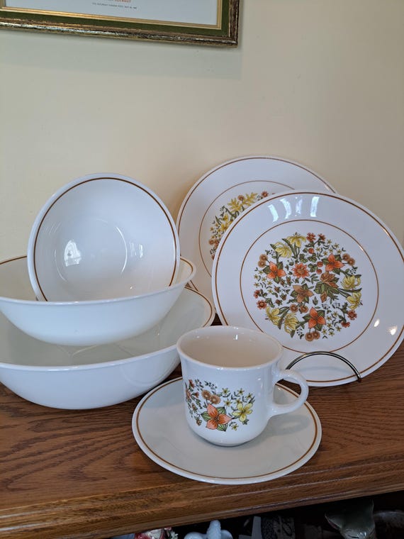 Vintage Corelle Dishes Corelle White Saucers Vintage Corelle By