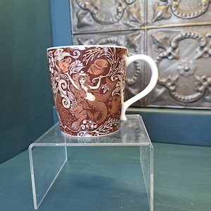 Coffee Cup, Mermaid Starbucks Coffee Cup, 2009 Starbucks Siren Mermaid Bronze & Brown Coffee Mug, Starbuck Mug, Starbucks Gift, Collector