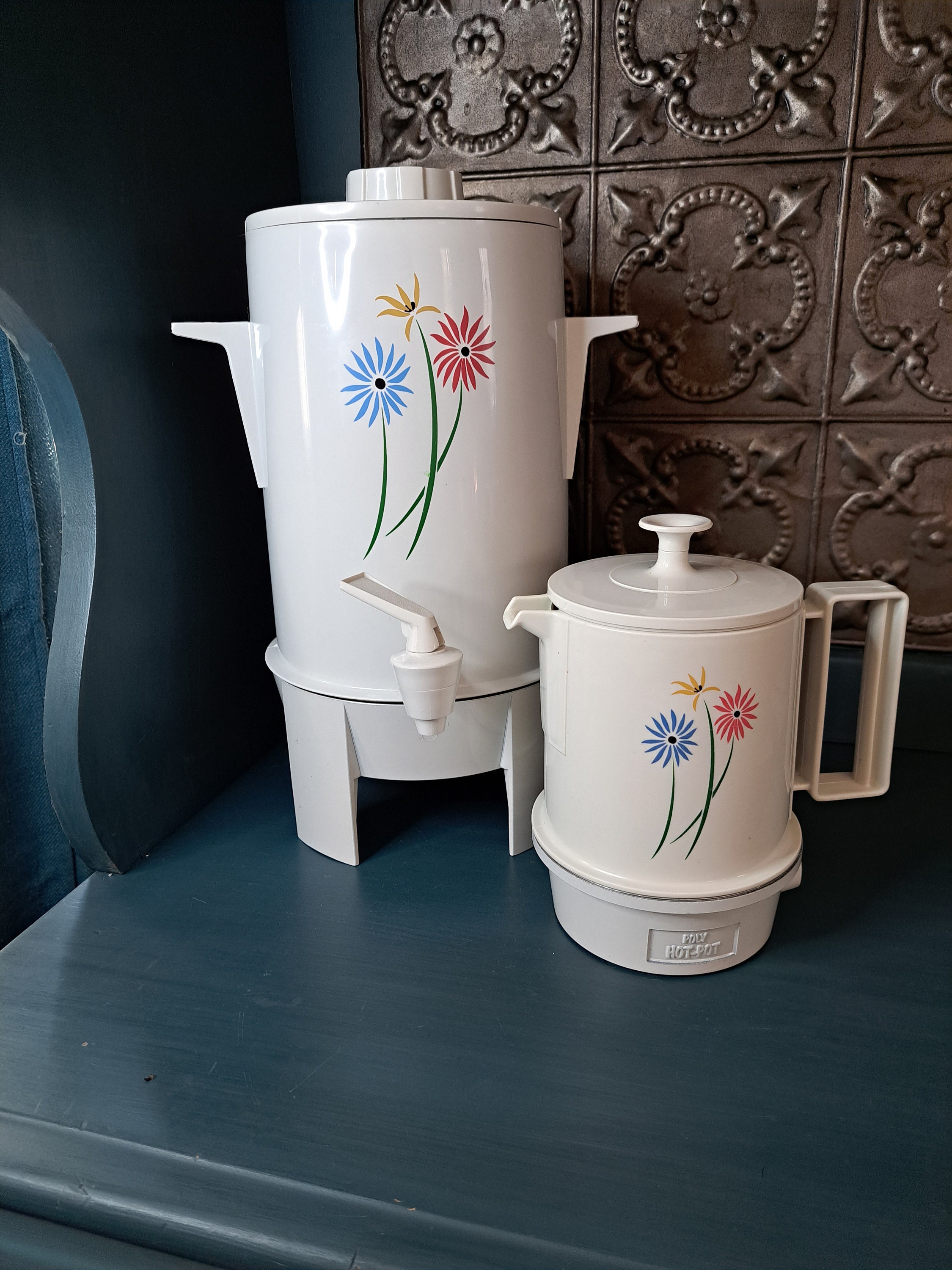 Regal, Kitchen, Vintage Regal Poly Perk Automatic Percolator Coffee Urn  Pot Maker 20 Cup