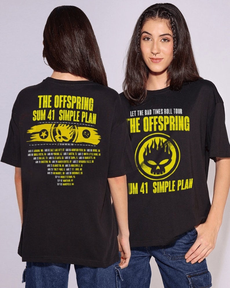 The Offspring t-shirt, Bolt Logo Black, men´s | - T-shirts, hoodies