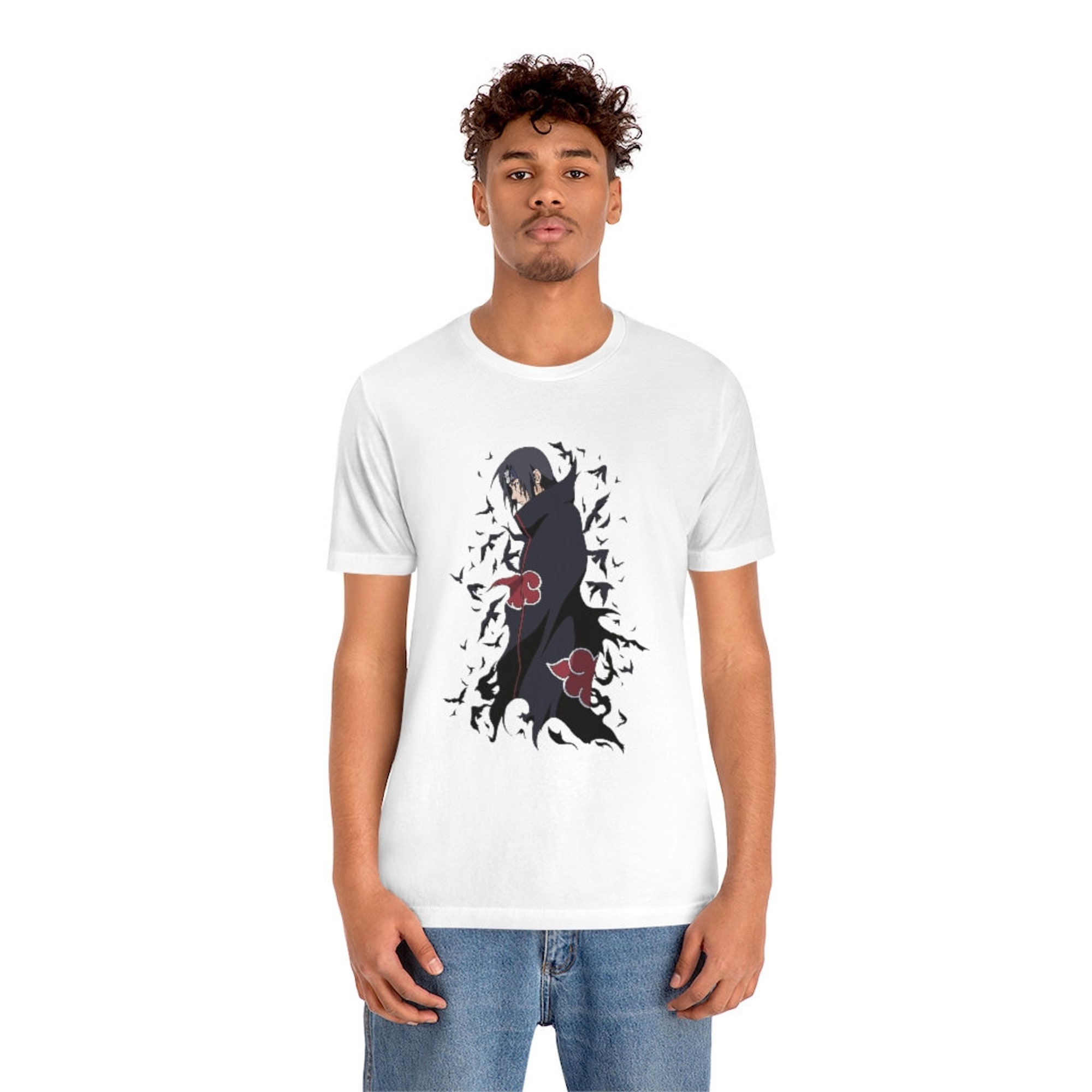 Discover Naruto Anime Unisex Graphic Tee, Itachi T-Shirt, Itachi Naruto, Naruto T-Shirts