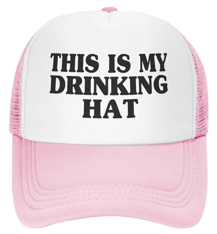 Day Drinking, Funny Leather Patch Hats, Drinking Hats, Alcohol, Beer, Wine, Whiskey, Variety of Patches