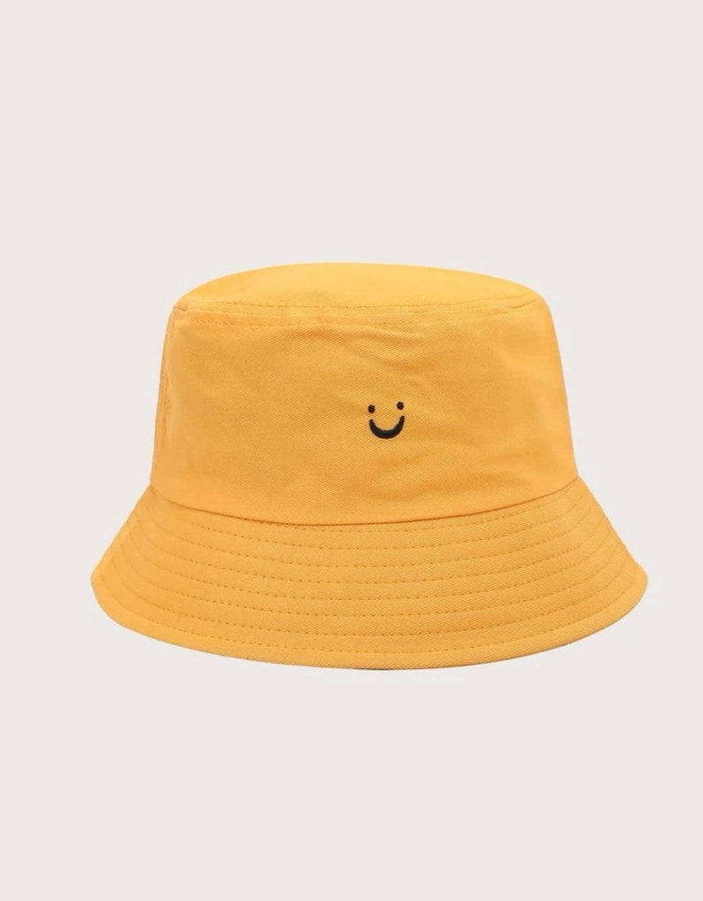 Smiley Face Bucket Hat Funny Hat Funny Gifts Gifts for Her - Etsy