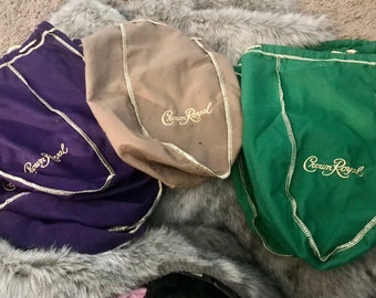 Grandes bolsos reales de corona