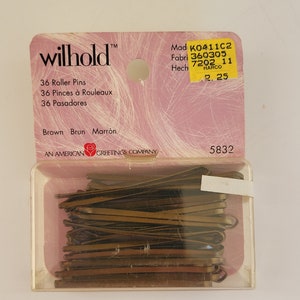 Vintage Wilhold Bobby Pins - 1990s Made in USA