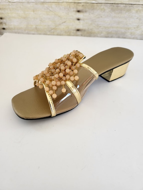 coco chanel pearl sandals