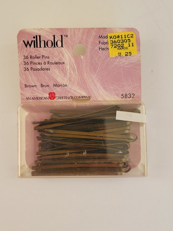 Vintage bobby pins and Gem