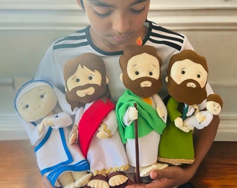 Jesus dolls, saint dolls, Catholic gift, ,customized saint dolls, saint gifts for kids, first communion gifts ,Personalized baptism gift ,