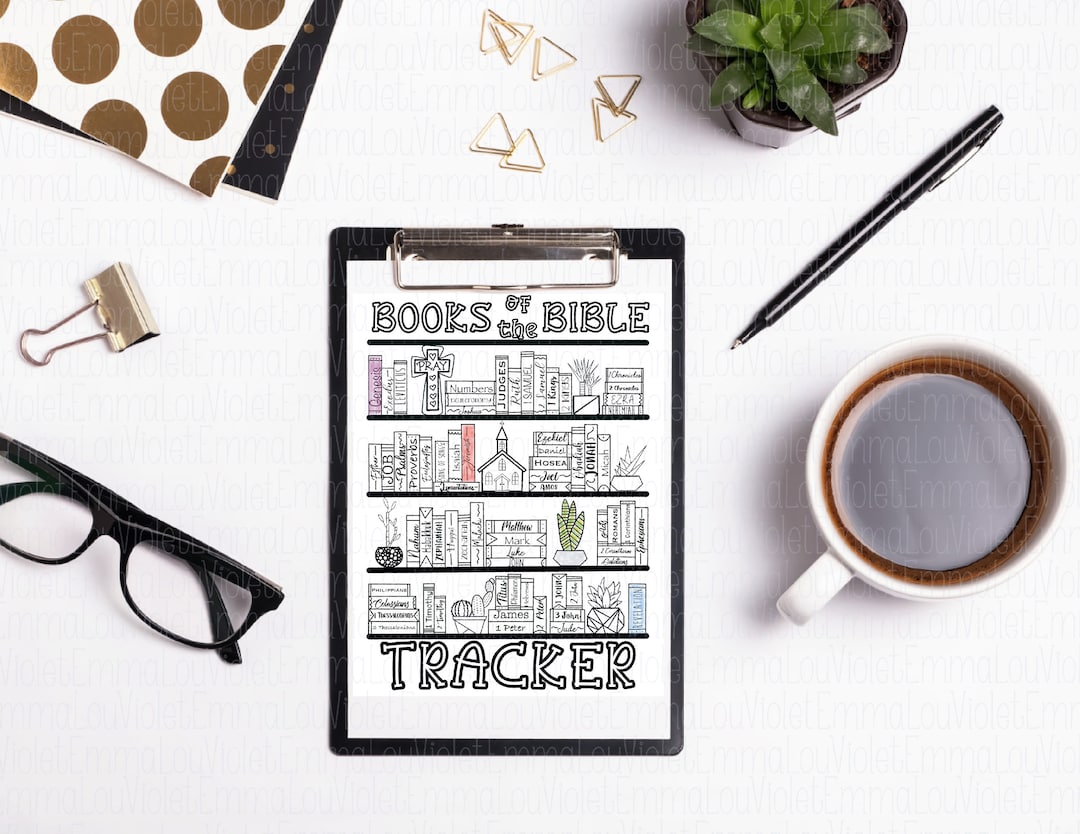 Books of the Bible Printable Instant Digital Download Etsy