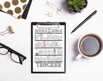 Books Of The Bible Printable Instant Digital Download