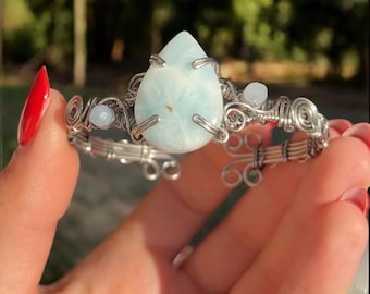 Larimar bracelet