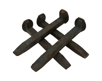 Railroad Spikes | Vintage RR Spike | Reclaimed-Upcycle | Rustic Metal Art | Carbon Steel Supplies | Train Track Railroad Spikes | Blacksmith