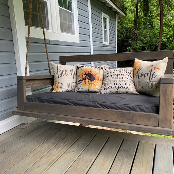 DIY Full Plans for Bed swing, porch swing, patio swing, swing bench