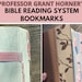 Bible Bookmark Reading System | Professor Grant Horner's | Daily Bible Reading | Bible Reading ...
