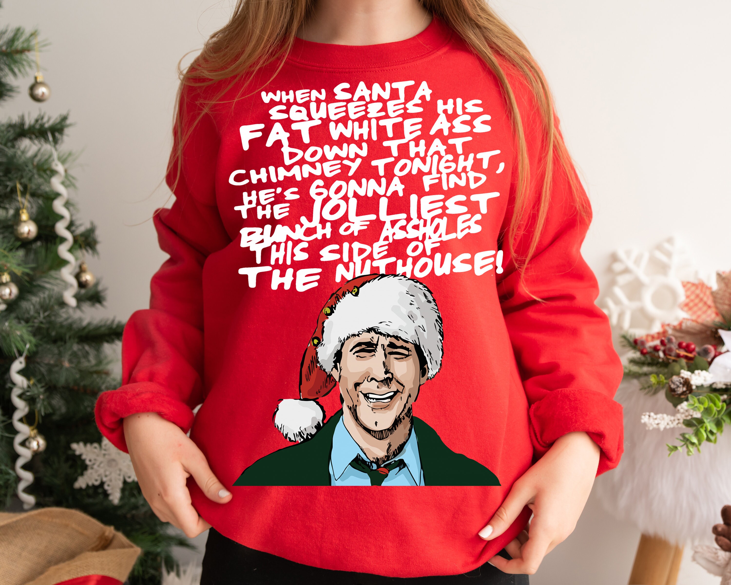 Clark Griswold Sweater - Etsy