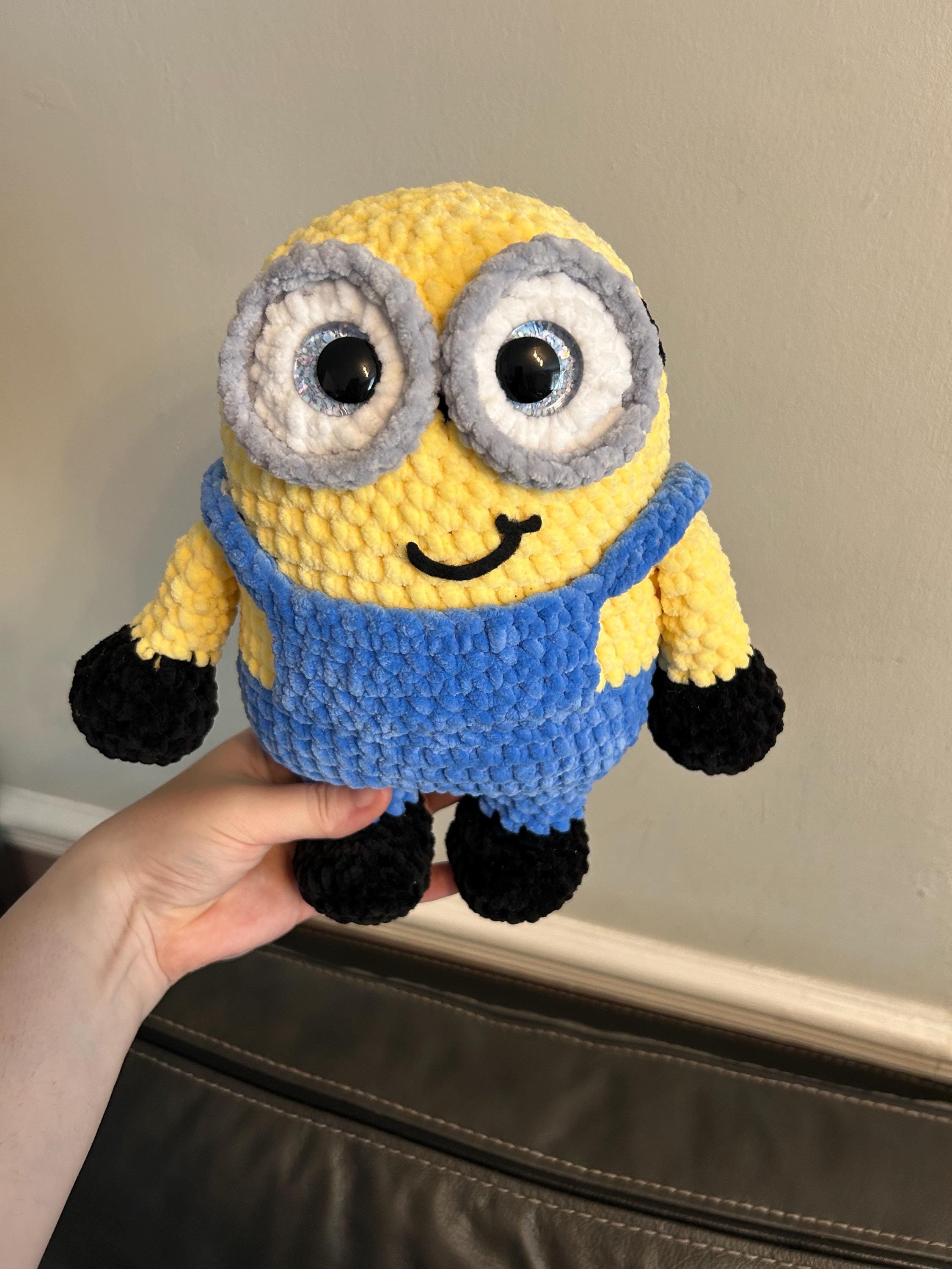 Crochet Pattern King Bob Minion Toy Minion Plushie, image size:2250x3000