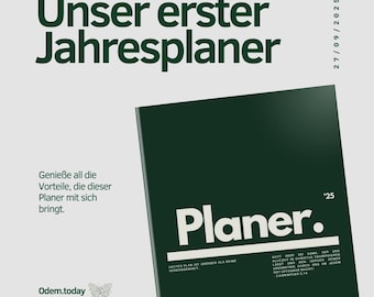 Annual Planner 2025 - bound